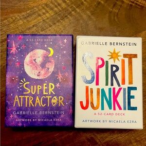 Gabrielle Bernstein Bundle Affirmation Decks (Spirit Junkie and Super Attractor)